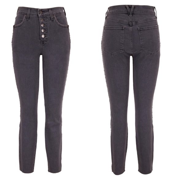 Veronica Beard Denim - Veronica Beard Debbie Skinny High Rise Jeans with Piping Size 28